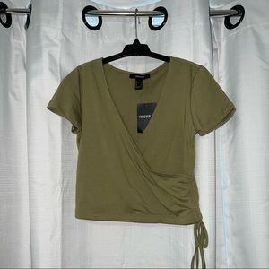 Forever 21 Shirt. Small. Olive green